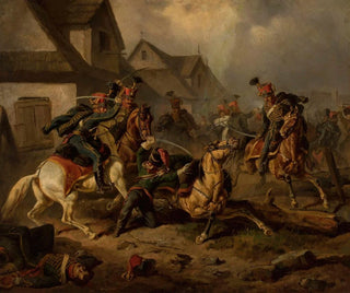 Henryk Pillati - Death of Berek Joselewicz in Kock.webp