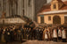 Funérailles des cinq victimes de la manifestation de 1861 à Varsovie - Henryk Pillati — artwork view
