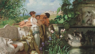 Henryk Siemiradzki - By The Fountain.webp