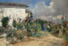 Casa con amapolas en el jardín - Henryk Siemiradzki — vista de la obra