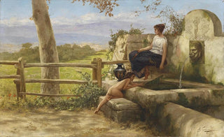 Henryk Siemiradzki - Przy fontannie.webp