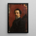 Autorretrato - Henryk Siemiradzki — cuadro enmarcado en la pared