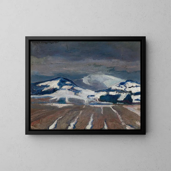 Babia Góra - Henryk Szczygliński — framed artwork on a wall