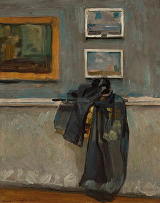 Henryk Szczygliski - Interior of the posthumous exhibition of Jan Stanisawski.webp