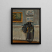 Interior de la exposición póstuma de Jan Stanisławski - Henryk Szczygliński — cuadro enmarcado en la pared