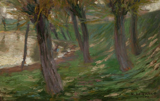 Henryk Uziembo - Willows at a pond.webp