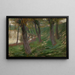 Saules au Bord d'un Étang - Henryk Uziembło — framed artwork on a wall