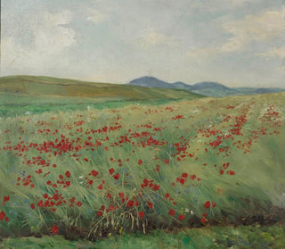 Henryk Weyssenhoff - Field of poppies.webp