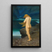 Eve in Exile - Herbert Gustave Schmalz — framed artwork on a wall