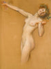 Estudio de bacante para la mañana vintage - Herbert James Draper — vista de la obra