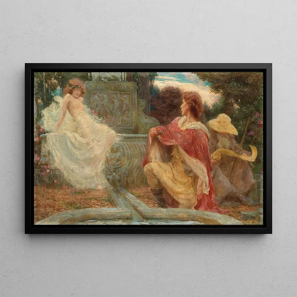 Herbert James Draper - The Spirit Of The Fountain.webp