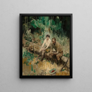 Herbert Morton Stoops - Break from the Hunt.webp