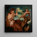 Hercules and Omphale - Emile Bernard — framed artwork on a wall