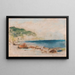 Coastal Scene - Hercules Brabazon Brabazon — framed artwork on a wall