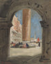 Column of Saint Mark Venice - Hercules Brabazon Brabazon — artwork view