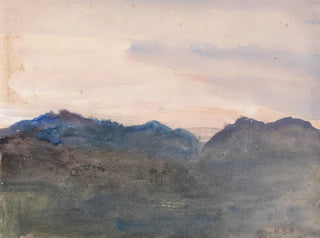 Paisaje de la tarde - Hercules Brabazon Brabazon — vista de la obra