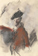 study after the portrait of Cornet Nehemiah Winter 11th Dragoons by Joshua Reynolds - Hercules Brabazon Brabazon — artwork view