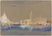 La Salute et le Palais des Doges depuis le Bassin de Saint-Marc - Hercules Brabazon Brabazon — artwork view