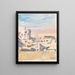 View of a City - Hercules Brabazon Brabazon — framed artwork on a wall