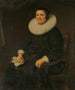 Retrato de una mujer - Hercules Sanders — vista de la obra
