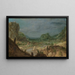 River Valley Painting - Hercules Segers — framed artwork on a wall