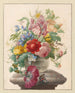 Flores en un jarrón con Red Admiral - Herman Henstenburgh — vista de la obra