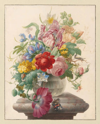 Herman Henstenburgh - Bloemen in vaas met Atalanta.webp