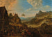 Paisaje ribereño del Rin con una fiesta de pueblo - Herman Saftleven — vista de la obra