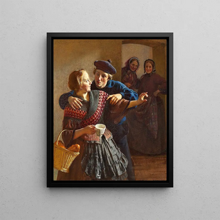 Herman Siegumfeldt - Kurtiserende par.webp