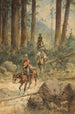 Convoi de mules - Herman Wendelborg Hansen — artwork view
