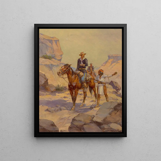 Herman Wendelborg Hansen - Patrolling the Rio Grande.webp