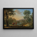 Paisaje clásico - Herman van Swanevelt — cuadro enmarcado en la pared