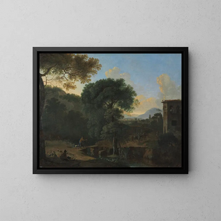 Herman van Swanevelt - Landscape with Travelers.webp