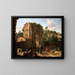L'arc de Constantin à Rome - Herman van Swanevelt — framed artwork on a wall