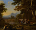 El Juicio de Paris - Herman van Swanevelt — vista de la obra
