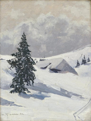 Hermann Dischler - Baldenweger Hut on the Feldberg.webp