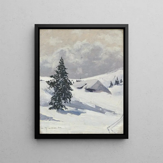 Hermann Dischler - Baldenweger Hut on the Feldberg.webp