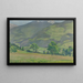 Valle soleado - Hermann Grom-Rottmayer — cuadro enmarcado en la pared