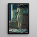 Nu femenino - Hermann Grom-Rottmayer — cuadro enmarcado en la pared