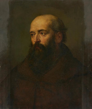 Hermann Gtz - Brustbild eines Kapuzinermnches.webp