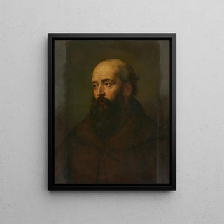 Hermann Gtz - Brustbild eines Kapuzinermnches.webp