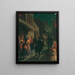 Luna nueva - Hermann Junker — cuadro enmarcado en la pared