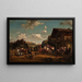 Auberge tyrolienne en bord de route - Hermann Kauffmann — framed artwork on a wall
