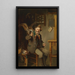Socio de caza - Hermann Kern — cuadro enmarcado en la pared