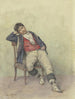 sentado italiano - Hermann Kruse — vista de la obra