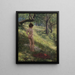 Nude in a Clearing - Hermann Moest — framed artwork on a wall