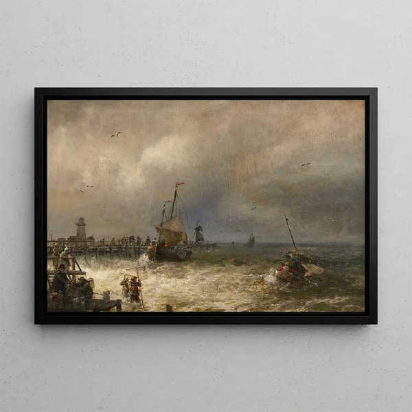 Hermann Ottomar Herzog - The Return from Fishing.webp