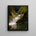 Waterfalls of Winona - Hermann Ottomar Herzog — framed artwork on a wall