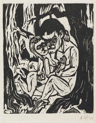 Hermann Scherer - Paar im Wald.webp