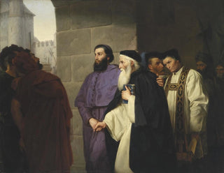 Hermann Schweder - Hugh Latimer und Nicholas Ridley auf ihrem Gang zum Scheiterhaufen.webp